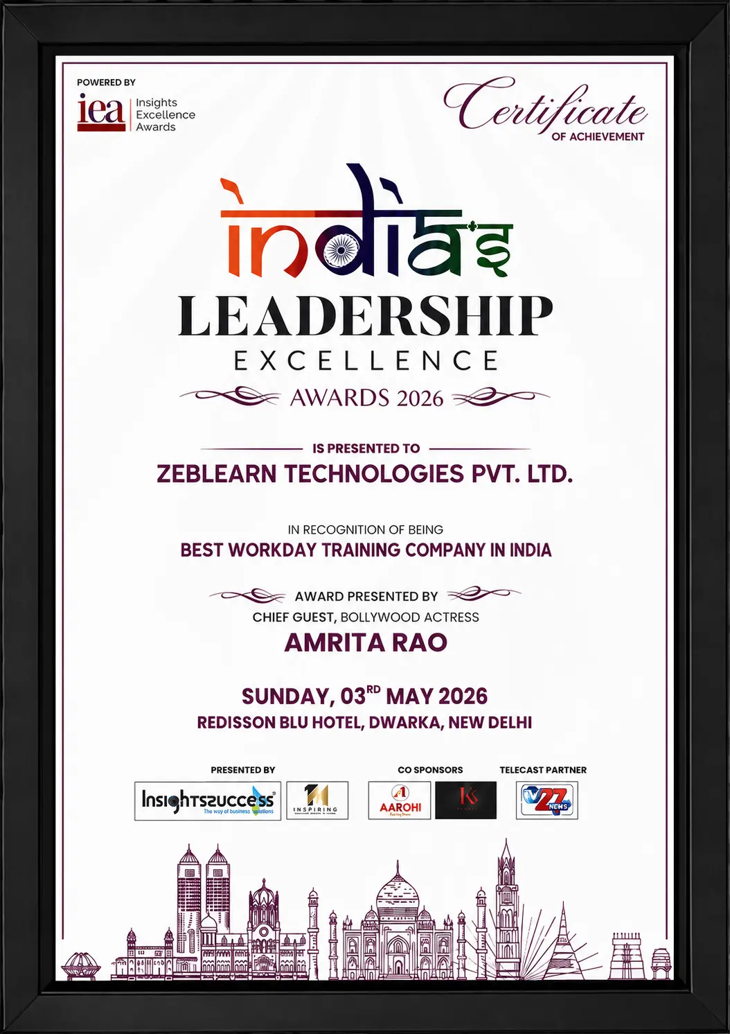 India's Leadership Excellence Award 2026