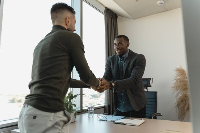 What type of questions are asked in the Wiley MTHREE interview?